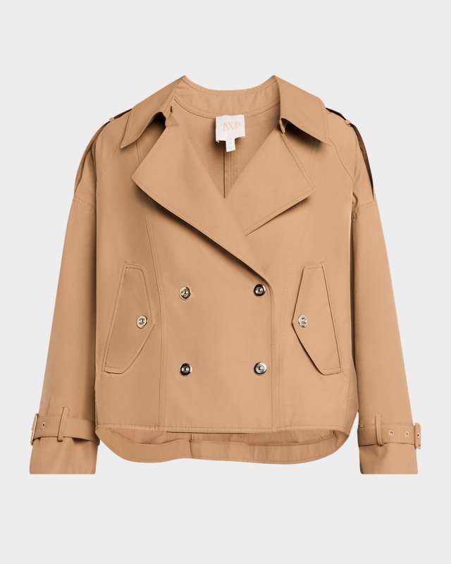Bogie Short Trench Coat